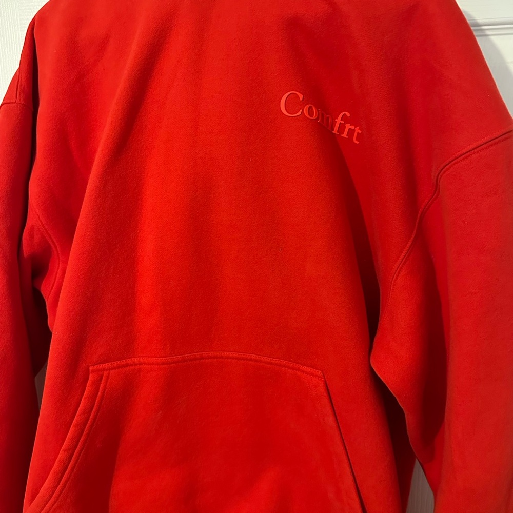 Red Comfrt Hoodie